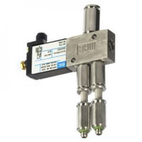 Robatech SD Solenoid Valve set 5/2 8W M5 with fittings - Industrial Adhesive Part